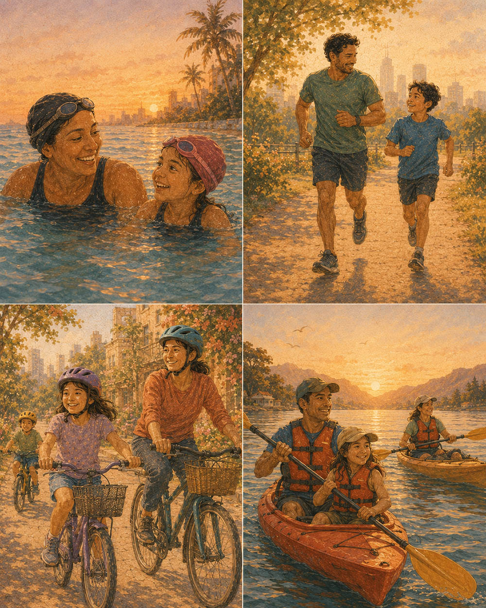 Families moving together for A Place to Play